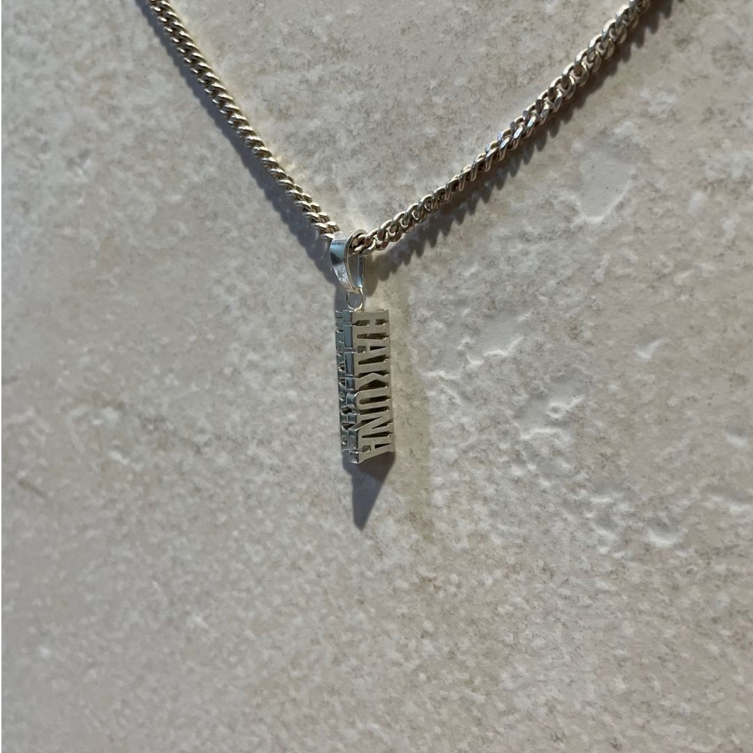 Custom cast silver jewelry piece made from a 3D design